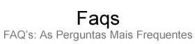 FAQs - Recupera&ccedil;ao Dados